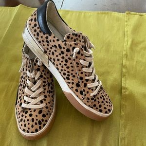 dolce vita Zina Sneakers- Calf hair-Size 7.5